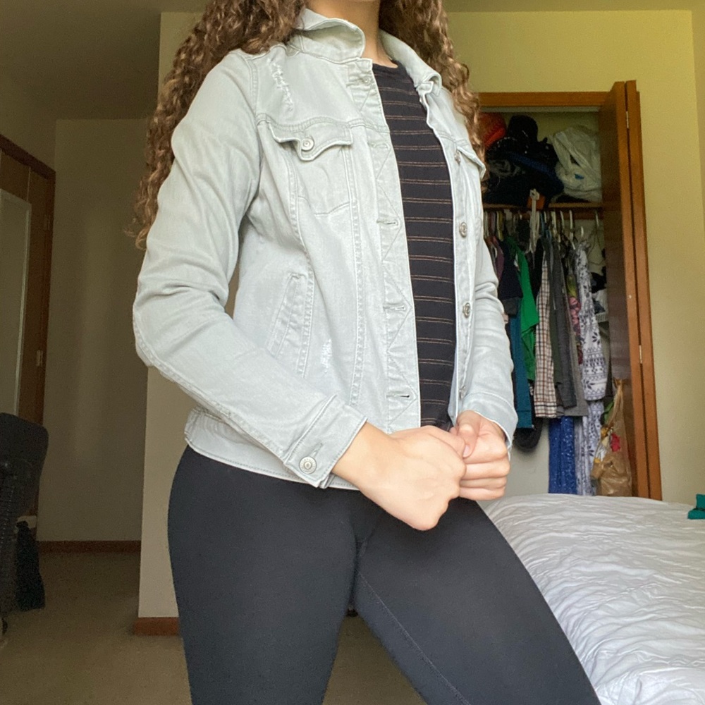 2FOR20 Sonoma Gray-Light Blue Jean Jacket